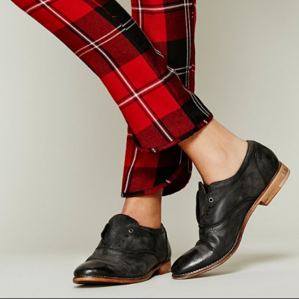 Free People Rogue Darby Oxford Black Size 39